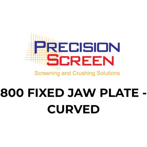 800 FIXED JAW PLATE - CURVED