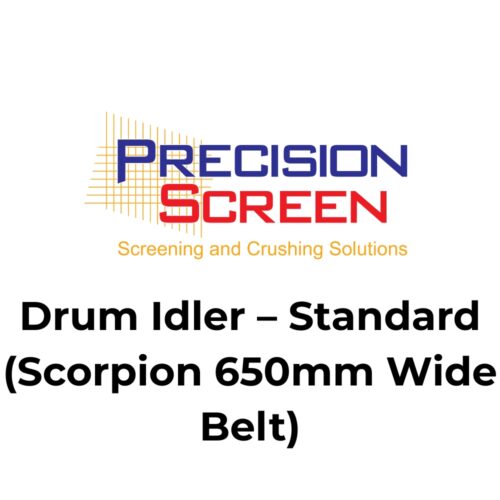 Drum Idler – Standard (Scorpion 650mm Wide Belt)